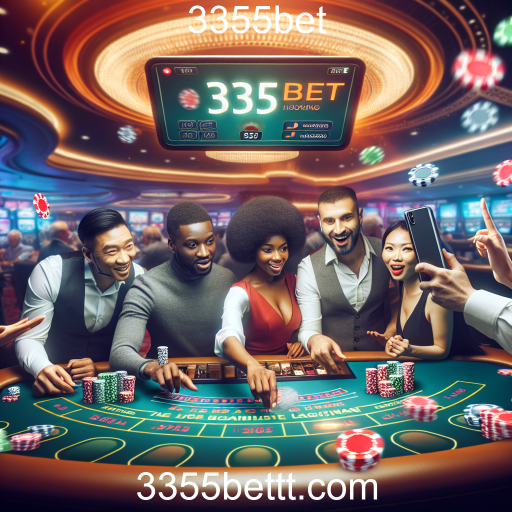 Experimente a Emoção do Cassino ao Vivo no 3355bet